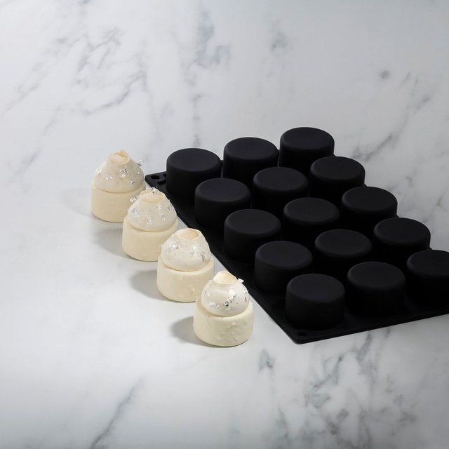 Obrázek produktu PAV FORMA SILIKON černá - 30x17,5cm - CYLINDER40TIME pr. 45mm h. 28mm 15ks 40ml