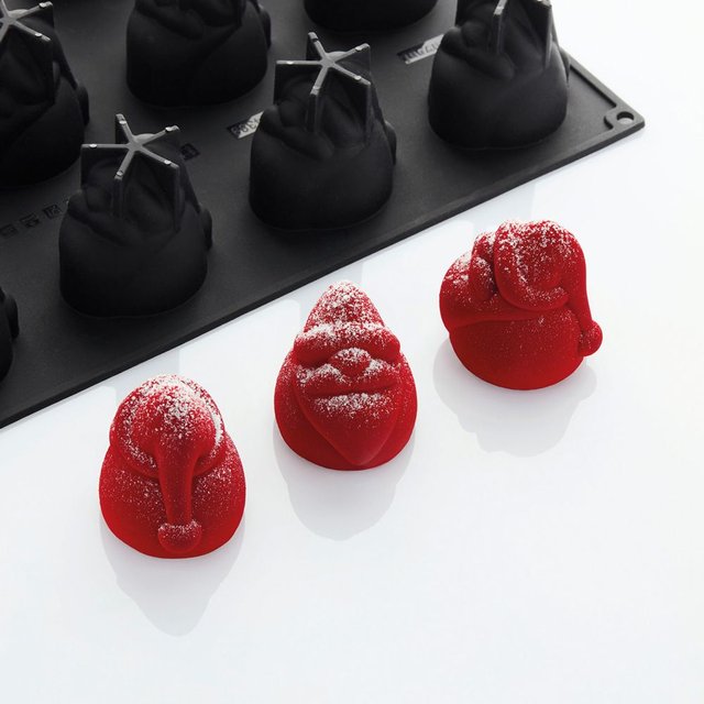 Obrázek produktu PAV FORMA SILIKON černá - 30x40cm - SANTA CLAUS 6X7,2cm,v.7cm 128ml