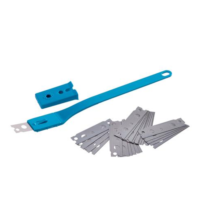 Obrázek produktu MA ŘEZÁK pekařský modrý úzký+25 čepelí na chléb