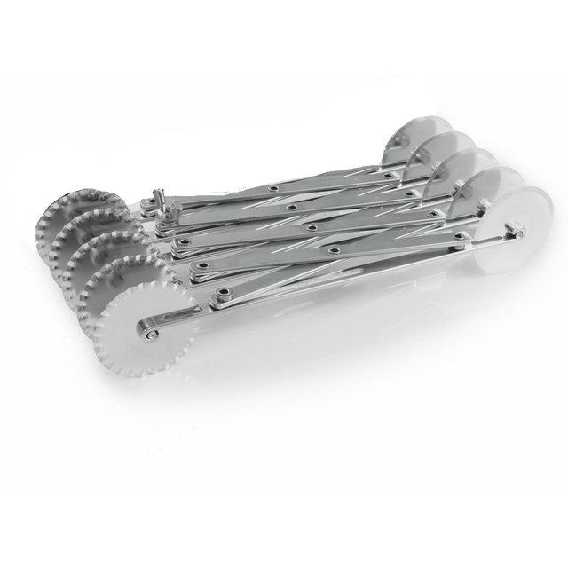 Obrázek produktu MA KRÁJEČ (RÁDELKO) ROTAPINOX nerez oboustranný vlnka a hladký 5 ramen