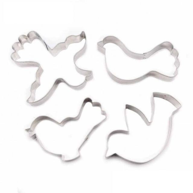 Obrázek produktu VK VYKRAJOVÁTKO NEREZ - SADA PTÁČCI 4ks