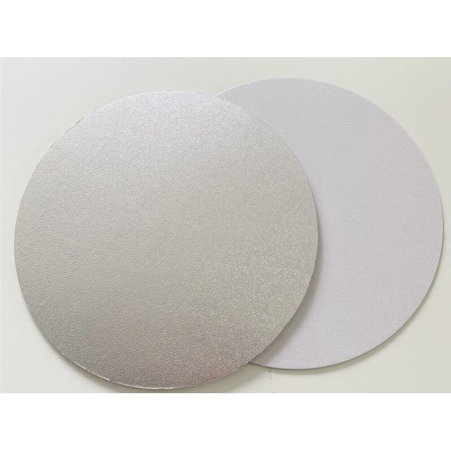 Obrázek produktu SA DORTOVÁ PODLOŽKA oboustranná bílá/stříbrná 20cm