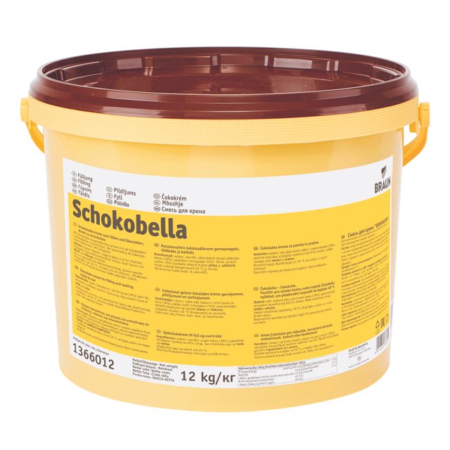 Obrázek produktu BRAUN SCHOKOBELLA TMAVÁ náplň a poleva 12kg