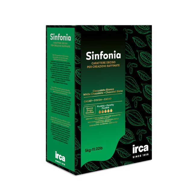 Obrázek produktu IRCA SINFONIA NOCCIOLATO BIANCO ČOKOLÁDA BÍLÁ LÍSKOOŘÍŠKOVÁ 5kg