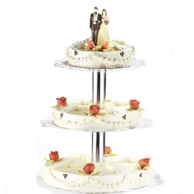 Obrázek produktu TH STOJAN DORTOVÝ - HLINÍKOVÝ 3patrový