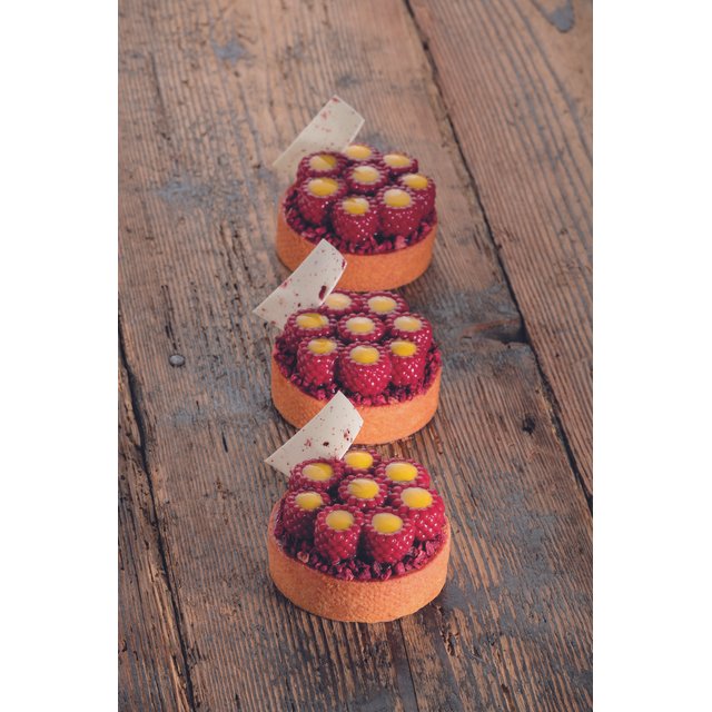 Obrázek produktu PAV FORMA SILIKON černá - 30x17.5cm - MINI SCARLET - MALINY - 8ks pr.6,2cm, v.2,1cm 38ml