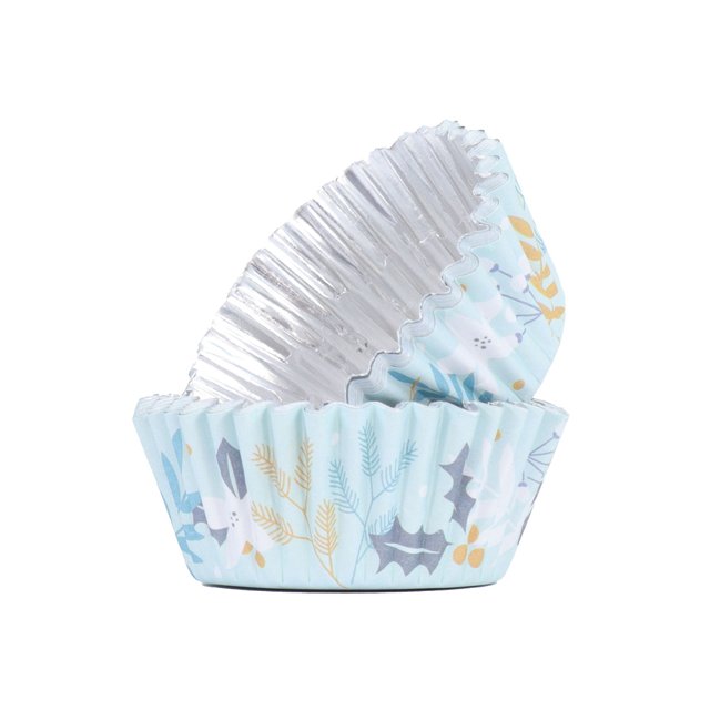 Obrázek produktu PME Košíčky na muffiny MODRÉ ZIMNÍ MOTIV 50x28mm 30ks