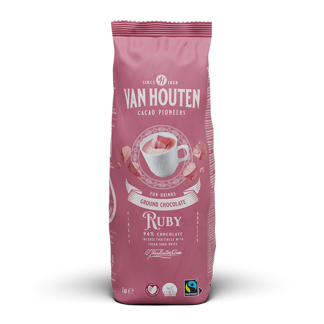 Obrázek produktu VAN HOUTEN HORKÁ ČOKOLÁDA RUBY 10x1kg