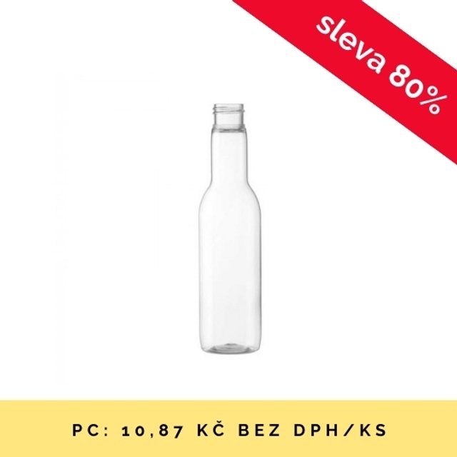 Obrázek produktu CO LAHVIČKA VINEA PLAST 18cl 100 ks DOPRODEJ SE SLEVOU 80%