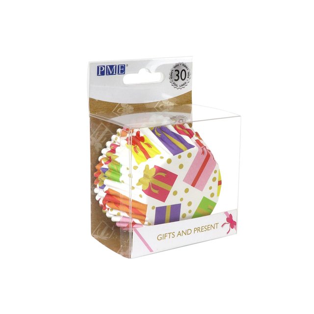 Obrázek produktu PME Košíčky na muffiny Dárečky 50x30mm 30ks