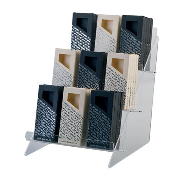 Obrázek produktu MA STOJAN NA TABULKY - ČIRÝ PLAST 3 patra