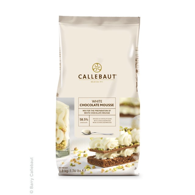 Obrázek produktu C MOUSSE CALLEBAUT BÍLÁ ČOKOLÁDA 0,8 kg