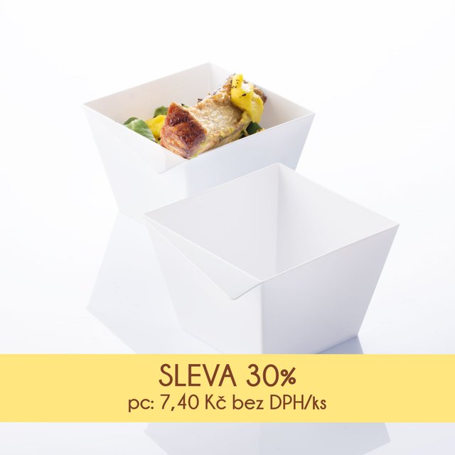 Obrázek produktu MA KELÍMEK ZEN plast bílý 460ml 50ks AKCE SE SLEVOU 30%