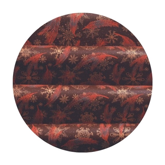 Obrázek produktu PCB TRANSFER FOLIE VLOČKY SAPIN DORÉS 40x25cm 17ks