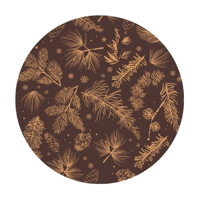 Obrázek produktu PCB TRANSFER FOLIE VĚTVIČKY bronzové 40x25cm 17ks