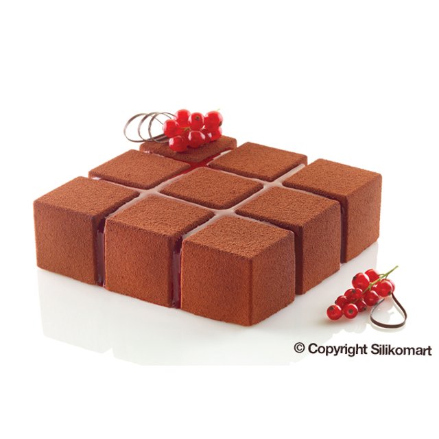 Obrázek produktu SIL FORMA SILIKON bílá - CUBIK 1400 172x172mm v.50mm 1400ml