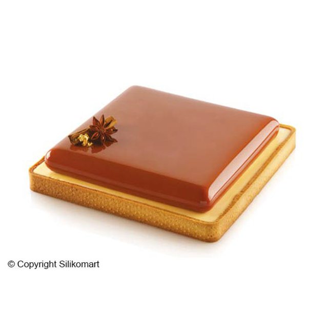 Obrázek produktu SIL KIT TARTE RING FORMA SILIKON A RÁFEK - ČTVEREC 200x200mm v.20mm 1ks