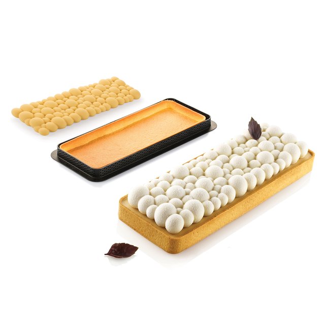 Obrázek produktu SIL KIT TARTE RING FORMA SILIKON A RÁFEK - BUBBLE 265x105mm v.20mm 1ks