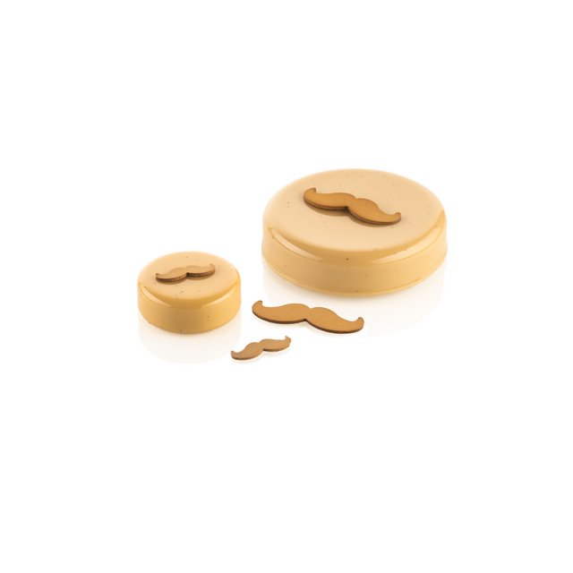 Obrázek produktu SIL ŠABLONA SILIKON - MUSTACHE (knírek) 39x12mm, 70x21mm 2ks