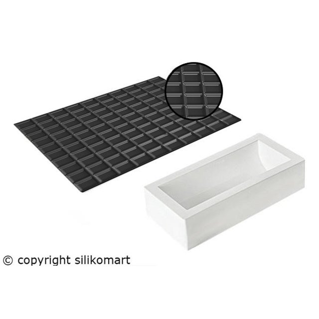 Obrázek produktu SIL FORMA SILIKON bílá - KMEN + plát se vzorem tabulky