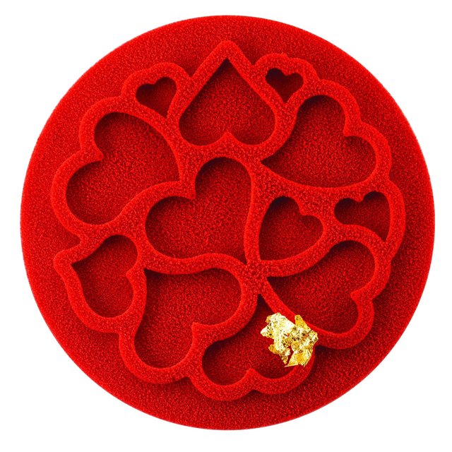 Obrázek produktu SIL ŠABLONA SILIKON - MINI LOVE DECOR pr.60mm, v. 2mm 6ks