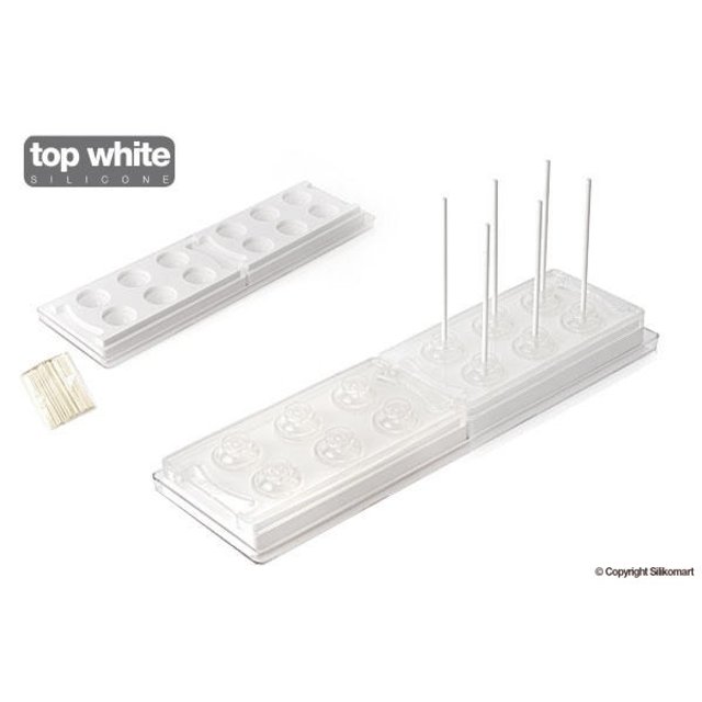 Obrázek produktu SIL FORMA SILIKON čirá - KULIČKY 3D pr.2,8cm 11,5ml 12ks