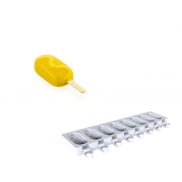 Obrázek produktu SIL FORMA SILIKON NA NANUKY MINI CLASSIC WAVE 69x38mm, v. 22mm 2x8ks