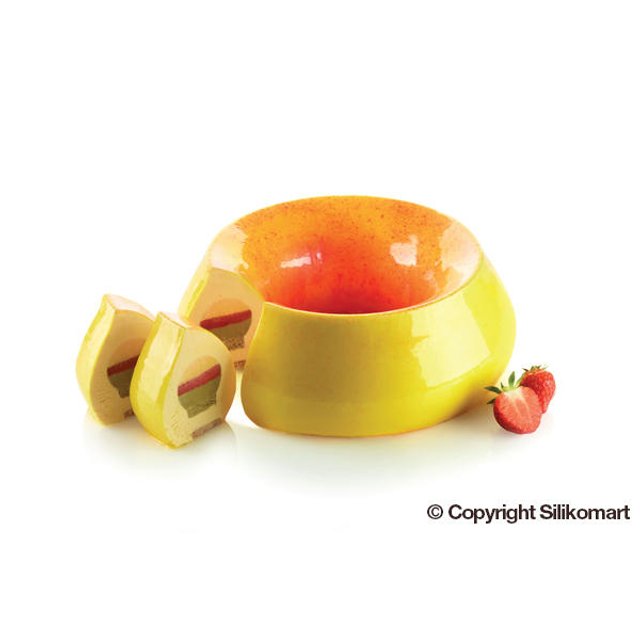 Obrázek produktu SIL FORMA SILIKON bílá - KIT FLAME Ø240mm v.85mm 2000ml 1ks