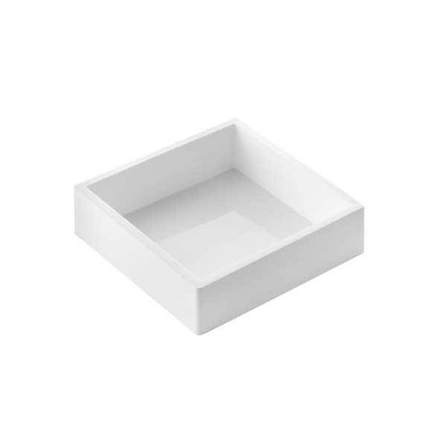 Obrázek produktu SIL FORMA SILIKON bílá - DORTOVÁ ČTVEREC 180x180mm v.40mm 1248ml 1ks