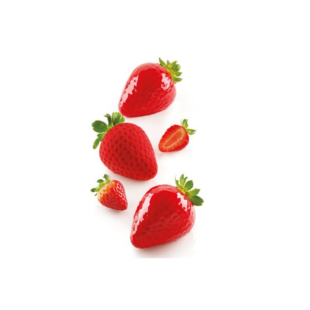 Obrázek produktu SIL FORMA SILIKON bílá - FRAGOLA 120 (jahoda) 60x77mm v.54mm 120 ml