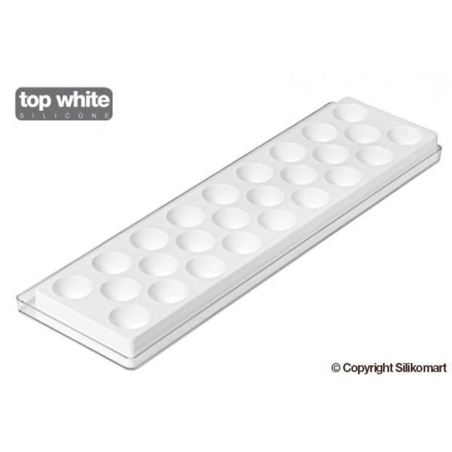 Obrázek produktu SIL FORMA SILIKON bílá - KONO Ø30mm v.22mm 10,5ml 26ks