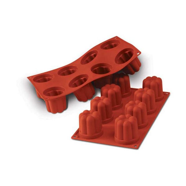 Obrázek produktu SIL FORMA SILIKON terakota - BÁBOVKY Ø57mm v.57mm 130ml 8ks