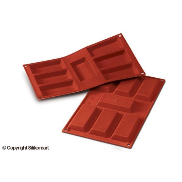 Obrázek produktu SIL FORMA SILIKON terakota - KVÁDR 95x45mm v.12mm 50ml 7ks