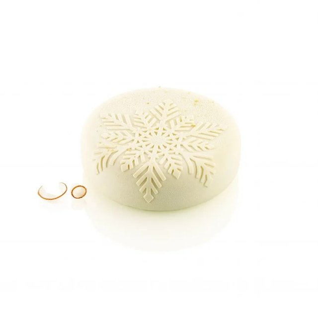 Obrázek produktu SIL FORMA SILIKON bílá - NEVE 1100 (vločka) Ø170mm v.53mm 1100ml