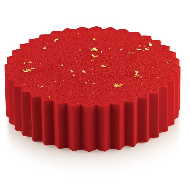 Obrázek produktu SIL ŠABLONA SILIKON pásek - DÉCO (vroubky) 557mm, v.50mm, tl.7mm 1ks