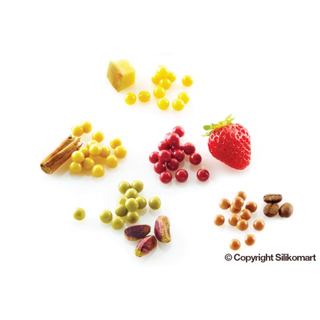 Obrázek produktu SIL FORMA SILIKON bílá - MINI PEARL 1 (kuličky) Ø7mm v.6mm 1ml