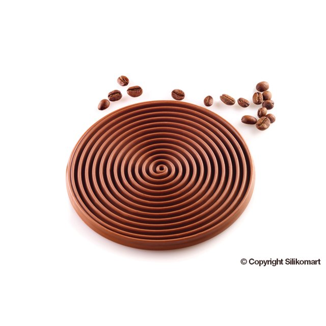 Obrázek produktu SIL FORMA SILIKON bílá - TOURBILLON 100 Ø140mm v.9mm