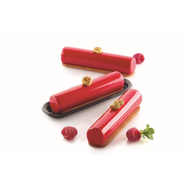 Obrázek produktu SIL FORMA SILIKON bílá - CYLINDRE 75 (eclair) 126x27mm v.27mm 75ml