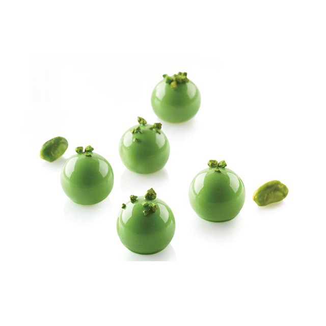 Obrázek produktu SIL FORMA SILIKON bílá - TRUFFLES 5 (koule) Ø22mm v.19,5mm 5ml