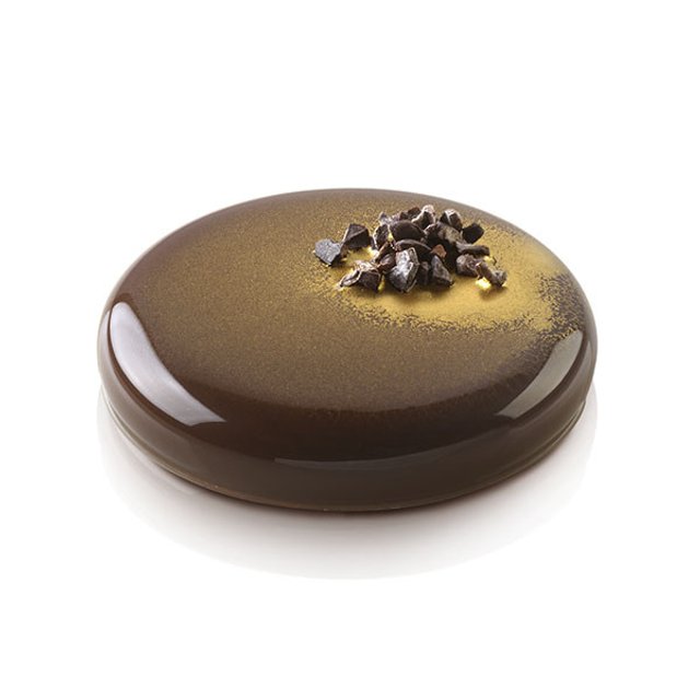 Obrázek produktu SIL FORMA SILIKON bílá - DECOR ROUND 80 pr.85mm v.15mm 80ml 1ks