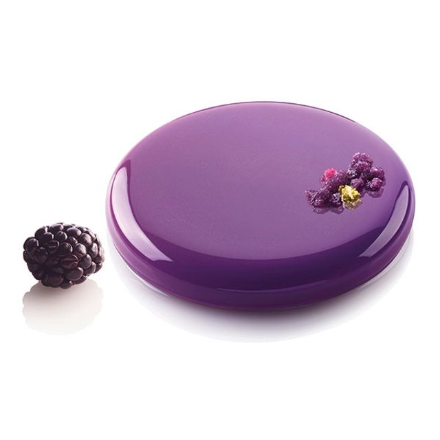 Obrázek produktu SIL FORMA SILIKON bílá - DECOR ROUND 140 pr.105mm v.17mm 140ml 1ks