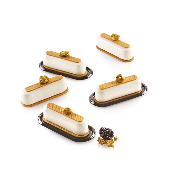 Obrázek produktu SIL FORMA SILIKON bílá - CAROLINE 30 (eclair) 82x23 mm v.21mm 30ml