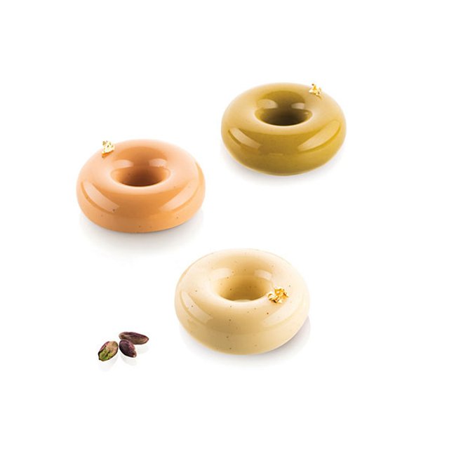 Obrázek produktu SIL FORMA SILIKON bílá - DONUTS GOURMAND 80 pr.72mm v.27mm 80ml