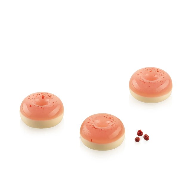 Obrázek produktu SIL FORMA SILIKON bílá - DONUT XS 12 pr.3,4cm v.1,6cm 12,3ml