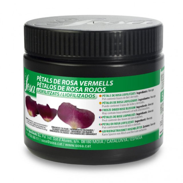Obrázek produktu SOSA LYOFILIZOVANÉ KVĚTY TMAVĚ RŮŽOVÉ RŮŽE 5g