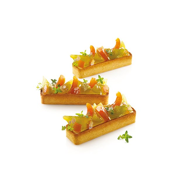 Obrázek produktu SIL TARTE RING RÁFKY perforované - ECLAIR 120x34mm v.20mm 6ks