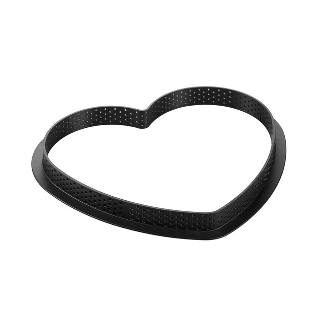 Obrázek produktu SIL TARTE RING RÁFKY perforované - SRDCE AMORE 205x190mm v.20mm 1ks