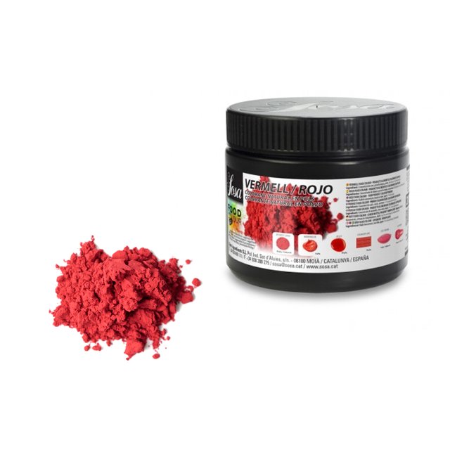 Obrázek produktu SOSA BARVA V PRÁŠKU rozpustná v tucích i ve vodě přírodní ČERVENÁ 200g