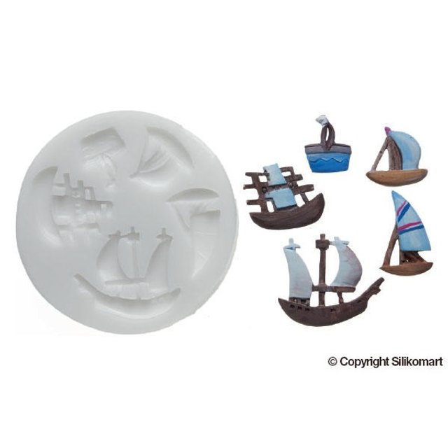 Obrázek produktu SIL FORMA SILIKON NA CUKROVOU HMOTU - LODĚ