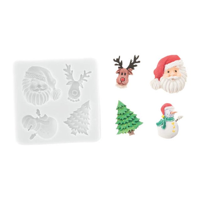 Obrázek produktu SIL FORMA SILIKON NA CUKROVOU HMOTU - VÁNOCE